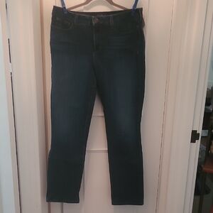 2 For $15 NYDJ Sheri Slim Denim Jeans Size 12
